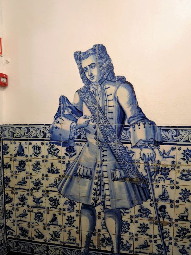 アズレージョが雰囲気を盛り上げています。