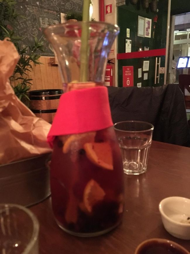 タコが食べたくて　　O TASCOへ<br />まずはサングリア