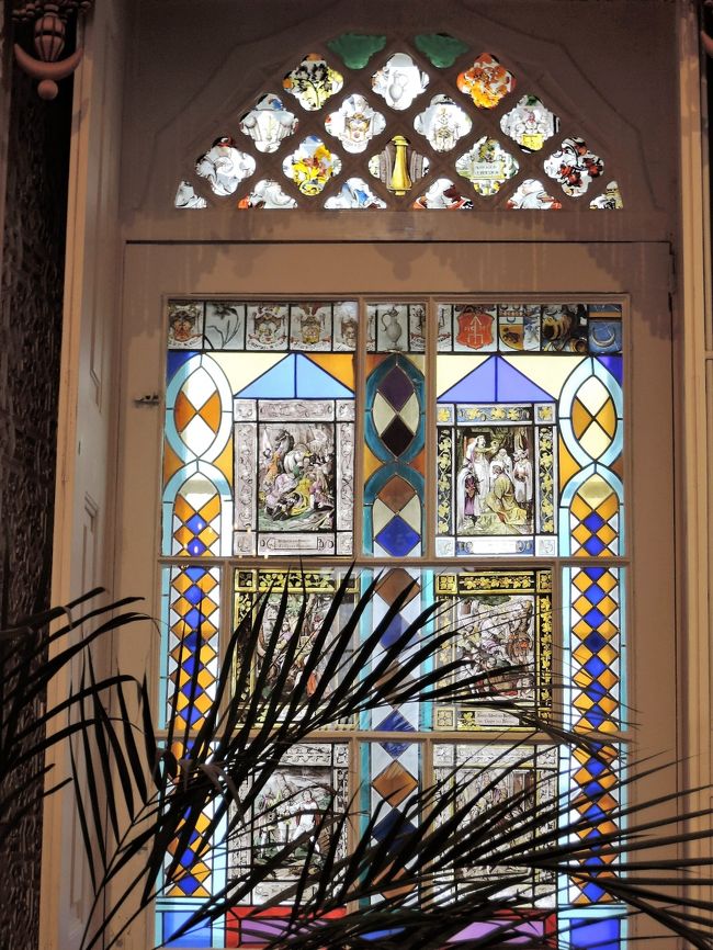 ここではステンドグラス展が開催されていたようで・・