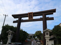 那覇市の波上宮まで移動しました。