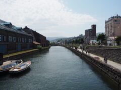 定番の小樽運河。