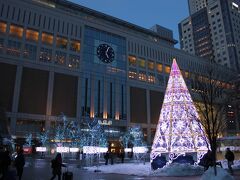 札幌駅南口広場のイルミネーション