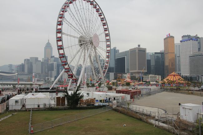 トイレに行きたくて、IFCモールまで小走り。