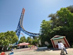 前から行きたかったSix Flags