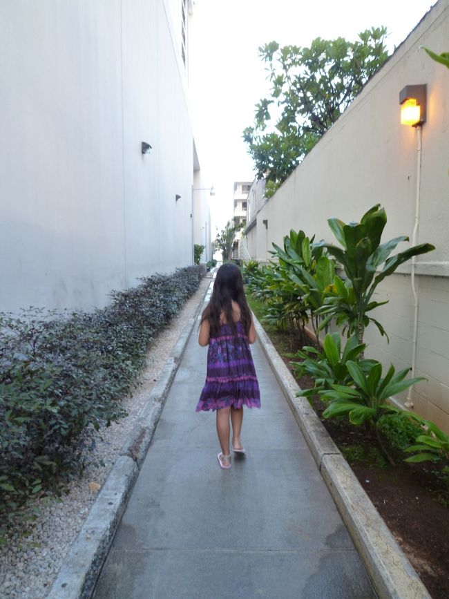 2日目の朝<br />フラグリルで朝ごはんをいただこうと、お出かけします