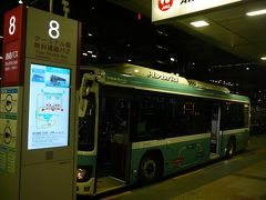 ターミナル巡回バスで第一ターミナルへ