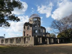 平和公園へ。原爆ドーム。広島ではやはりここを見なければなりません。