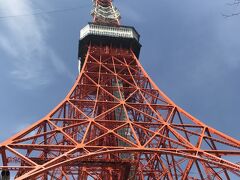 ＜東京タワー＞
母が50年くらい前に子供を連れていったことが思い出にあるらしく、上りました。昔あったコインを入れて動く乗り物はなく、少々残念そう・・・