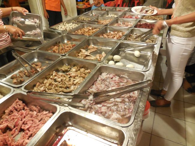 やはり肉類が多い感じ。