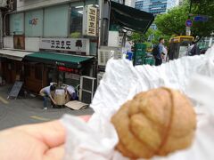 ココホドでくるみ饅頭を購入して旅のお共にしました。
以上で明洞の滞在は終わり。
ソウル駅までタクシーで戻り、ロッカーから荷物をピックアップして電車で仁川まで戻ります。
