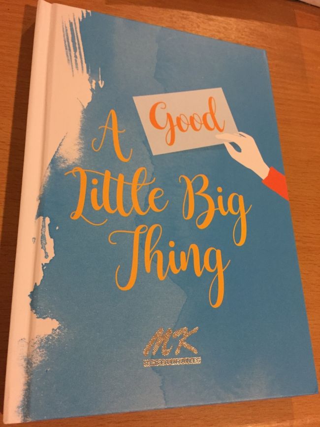 最後にノートをもらいました。<br />2人で1264バーツでした。