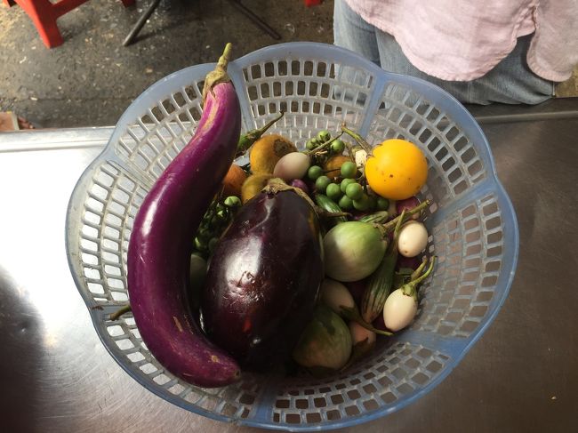 ナスの仲間。この小さい緑の粒もナスらしい。