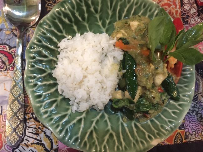 グリーンカレー完成！