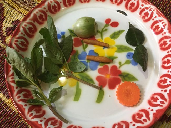 ナス、にんじん、フィンガージンジャー、ライム。