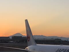 羽田空港 国内線にて

富士山と鶴丸

今回のフライトもお世話になりました。
またよろしくね！