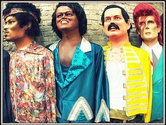 【レシフェの博物館にあるオリンダカーニバルのお人形たち】

皆、それぞれが、すっごく、似ています。