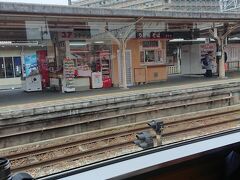 なんとかぎりぎりに駅に到着。
今度はみどり・ハウステンボス号のハウステンボス号側に乗車。
木をふんだんに使った温もりのあるデザインで、客室ドアにはハウステンボスのエンブレムも描かれています。

これは鳥栖の駅。
駅の売店が昔ながらの売店という感じで、何か懐かしさを感じます。
首都圏は軒並み緑のNewDaysに代わってますからね。