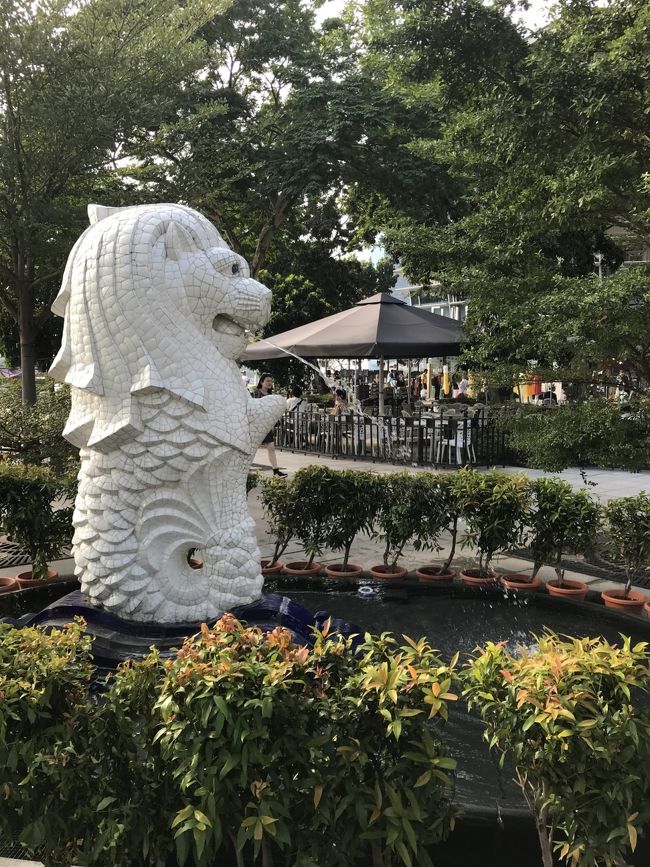 子マーライオン