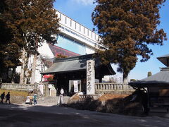 東照宮の前に、改修中のところが見学できるようなので、手前にある日光山輪王寺へ。