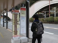 横浜駅を朝7時前に出て、小田原駅で「箱根フリーパス」を購入。
箱根湯本駅には8時過ぎに到着。

まずはラリック美術館へ向かうため、
箱根登山バスのバス停へ。
桃源台行きです。

平日なのでバスは空いていました。
