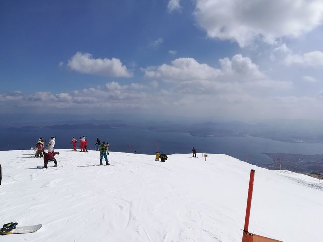 琵琶湖 バレイ 積雪