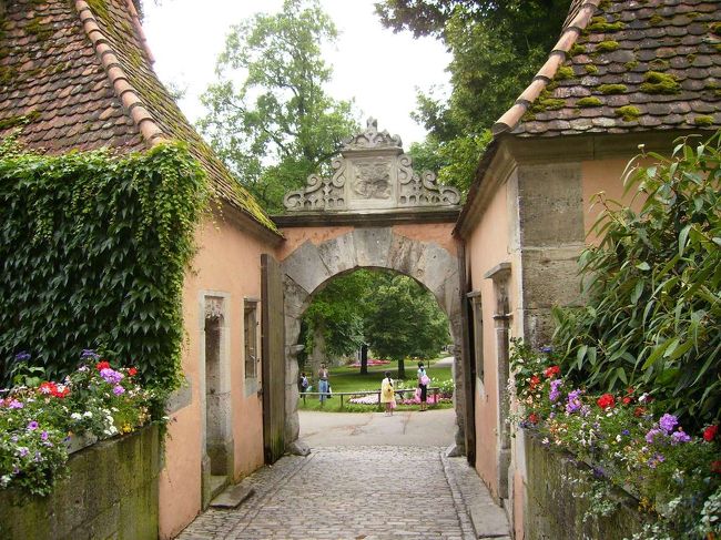 ブルク庭園への入口