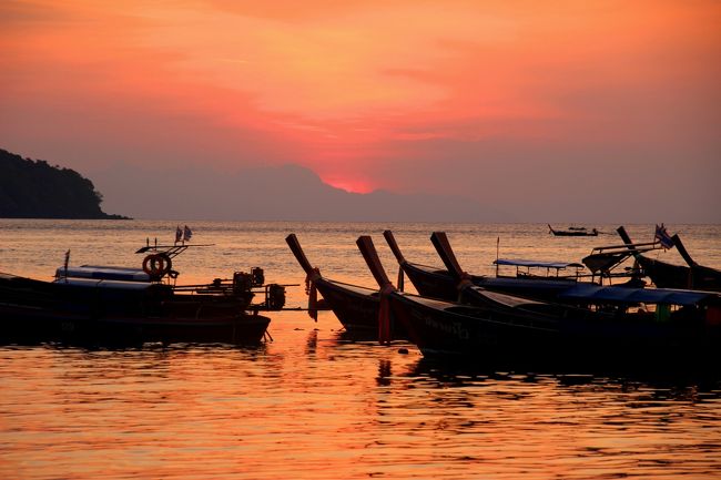 ☆Morning Glow View of Sunrise Beach @ Koh Lipe Thai