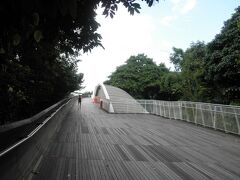 展望台からサザンリッジズに来ました。
床は木で出来ています。
さて歩いて見ましょう。