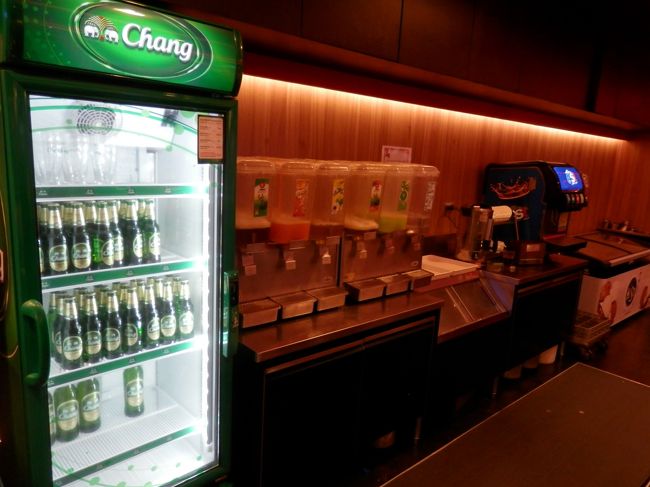 チャンビールや各種ドリンクやアイスクリームありました。