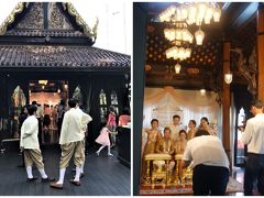 Shangri-La Hotel（シャングリラホテル）

12月08日（金）　

広い敷地を散策がてらシャングリラウィングへ・・・

途中"Salathip(サラティップ)"まで来ると華やかな雰囲気～～
結婚パーティーが開かれていました。

