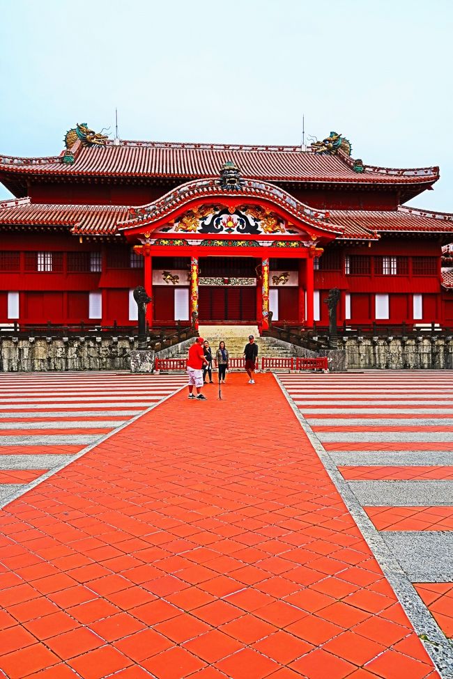 沖縄-29 首里城公園4/4 正殿・御庭(儀式用広場)あたり 沖縄-29 首里城公園4/4 正殿・御庭(儀式用広場)あたり
