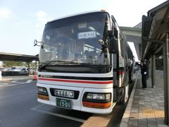 空港からは出雲大社行きの直通バスで出発です。