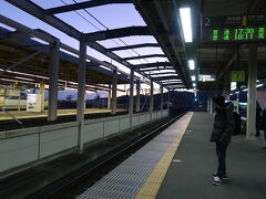 栃木駅で、東武線からJR両毛線へ乗換え