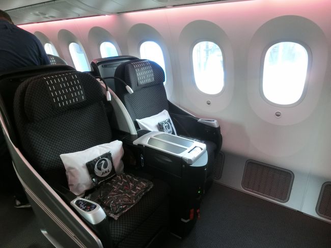 日本航空（JAL）ビジネスクラス搭乗記（往路編：名古屋→バンコク