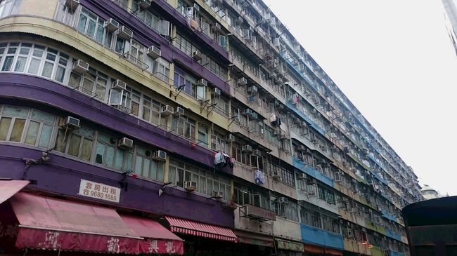 この色合い。香港ぽくて好き。