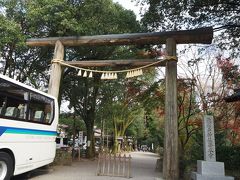 バスセンターで下車し、天野岩戸神社までまたバスで移動