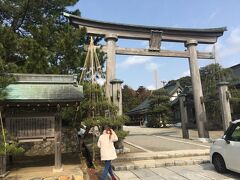 氣田大社。前田利家も崇拝した歴史ある神社で日本三大縁結びの神社のひとつとして有名らしい。