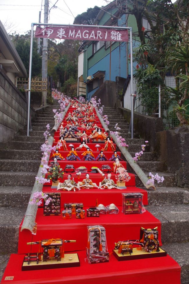 伊東まがり雛（佛現寺）118段飾り