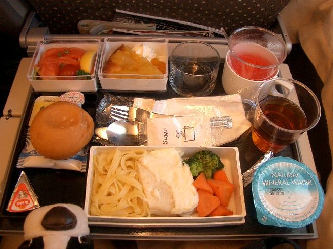 機内食の記録～シンガポール往復編№2』シンガポール(シンガポール)の