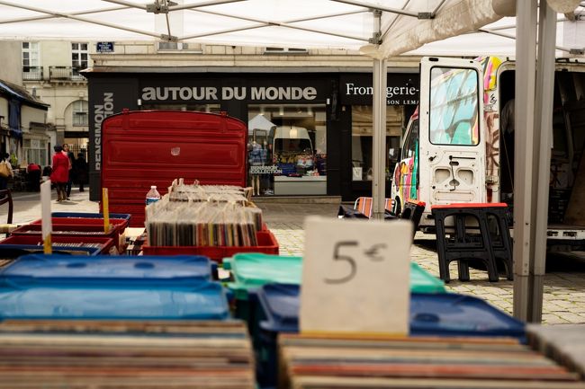 古本、中古レコードの市もありました