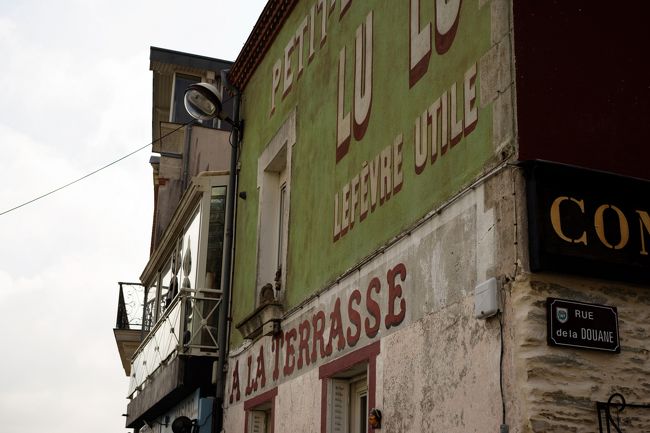 懐かしい感じのする街並みです