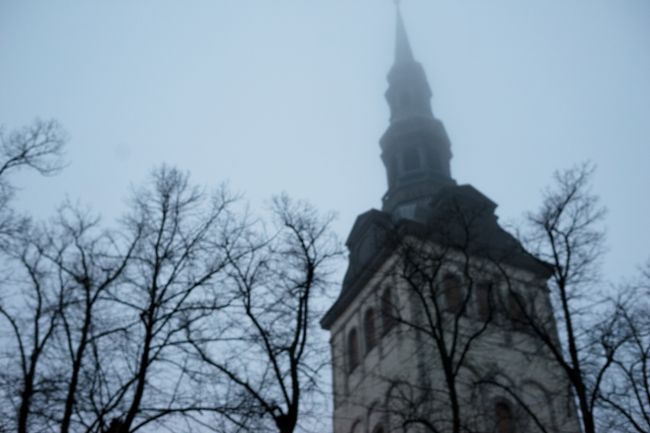 霧がたちこめ。。