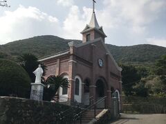 ちょっと距離がありましたが井持浦教会に着きました。