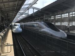 名古屋では、新幹線に６分乗り換えに成功！！
このために新幹線は自由席にしていました。
何とか座れましたので、めでたしです。

新大阪に着くと、隣ホームには九州新幹線が止まっていて、ちょうどレイルスターが入線してくるというタイミング。テンションが上がってしまいます。