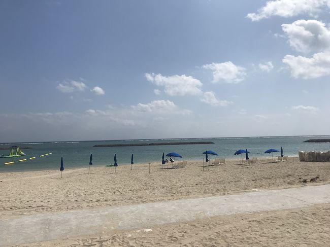 おお。なかなか。<br /><br />人は全然いなくて、小っちゃい子連れの家族が波打ち際で遊んでるだけ。