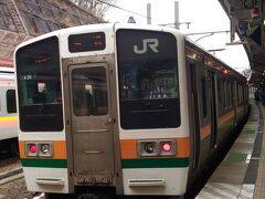 水上駅１０：３７到着！！
私が乗って来た電車はこのまま折り返し運転だそうです。