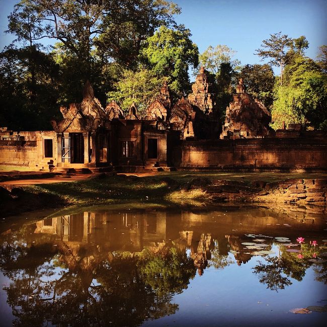バンテアイスレイ寺院の内堀です。