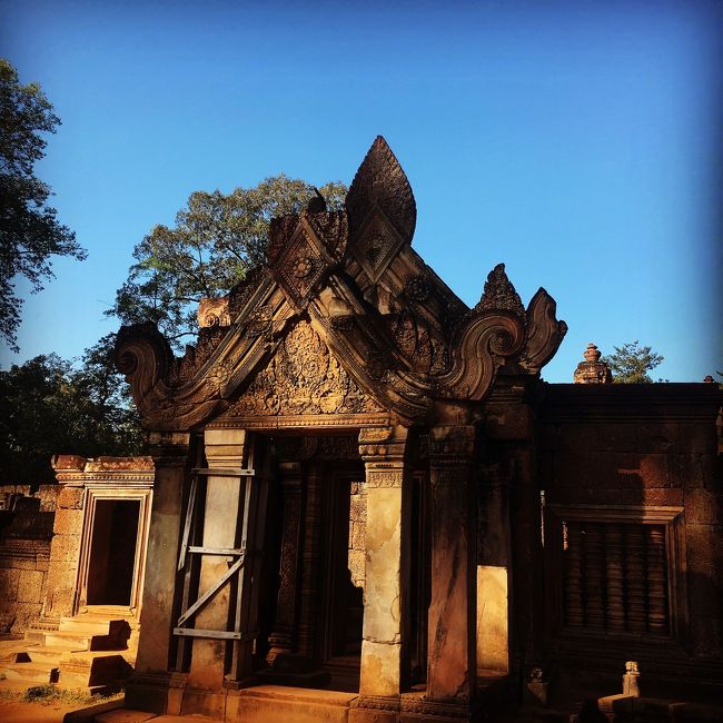 バンテアイスレイ寺院の入り口です。