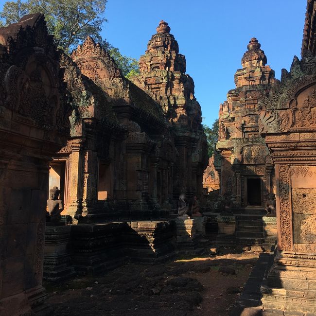 バンテアイスレイ寺院の中心部にある。