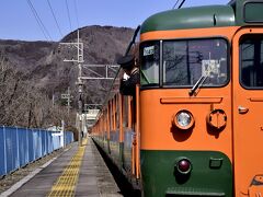 10:59 731M国鉄型車両115系は津久田駅に到着
最後の乗り納め旅ながらも、今回は終点水上駅までは行かずにこの駅で下車しちゃいます